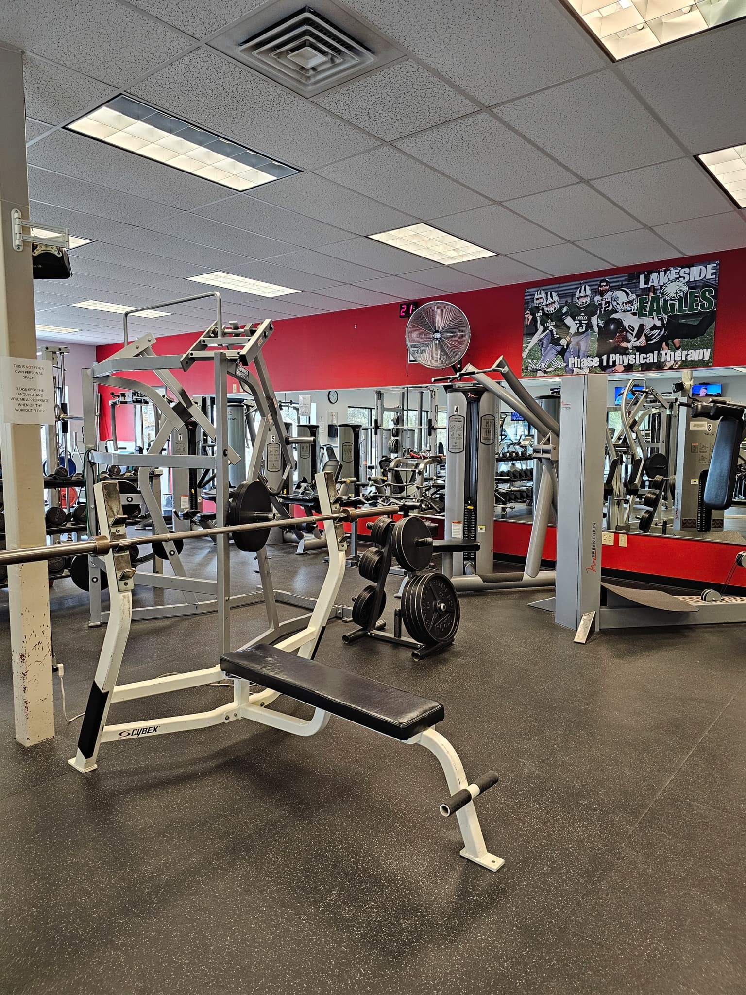 Bench press equipment