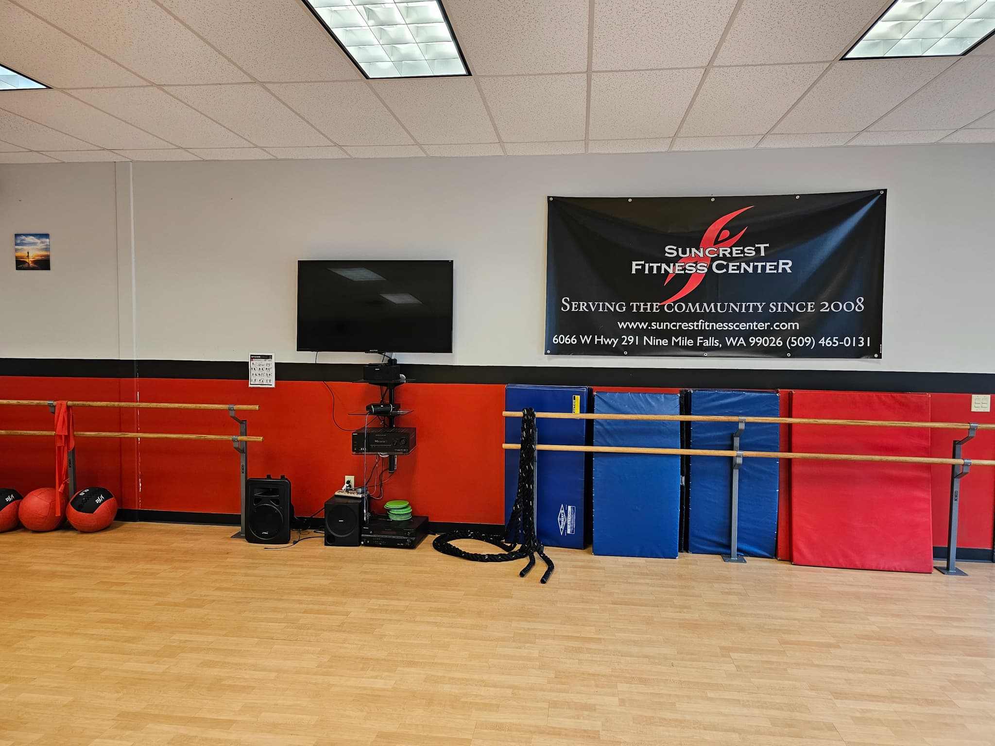 Yoga studio final view